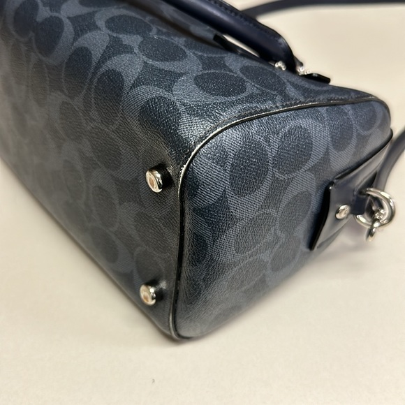 SOLD🔥🔥🔥Coach Rowan Satchel In Signature Canvas Crossbody Bag - Picture 10 of 16